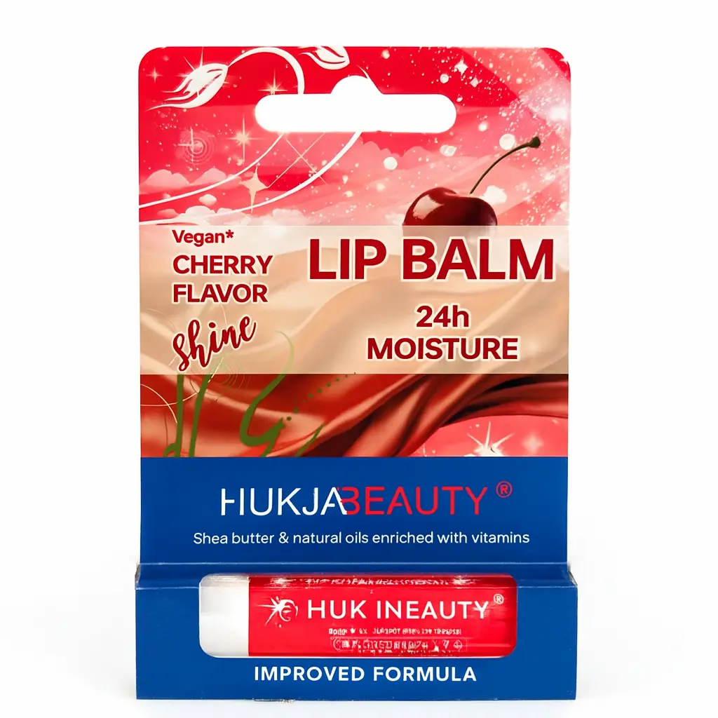 بالم لب رایحه گیلاس برند هکجا بیوتی | hukja beauty