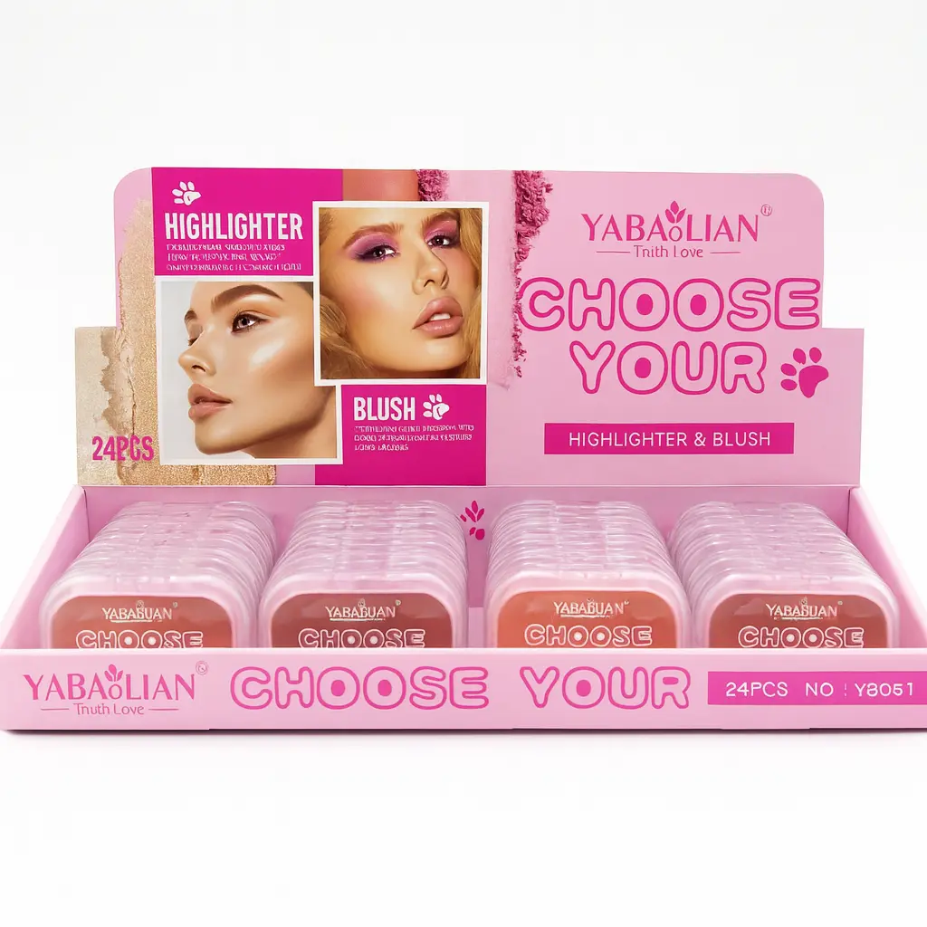 رژگونه مدل پای گربه برند یابالیان | YABAOLIAN