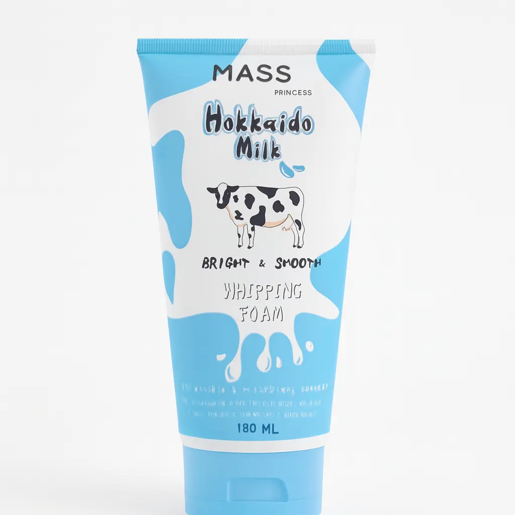 ژل شستشوی مدل شیر گاو برند MASS